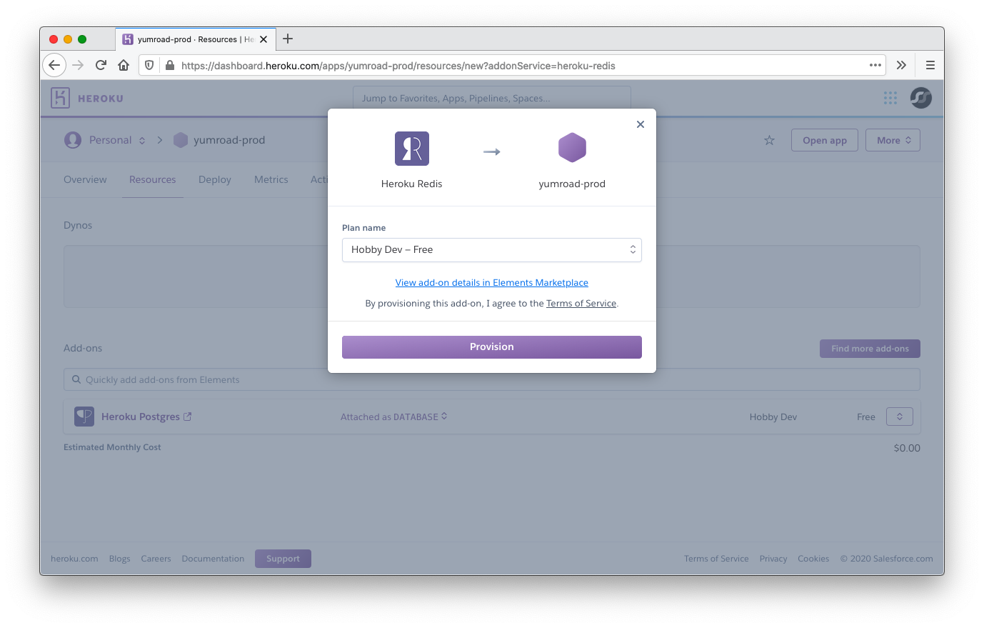 Heroku Redis