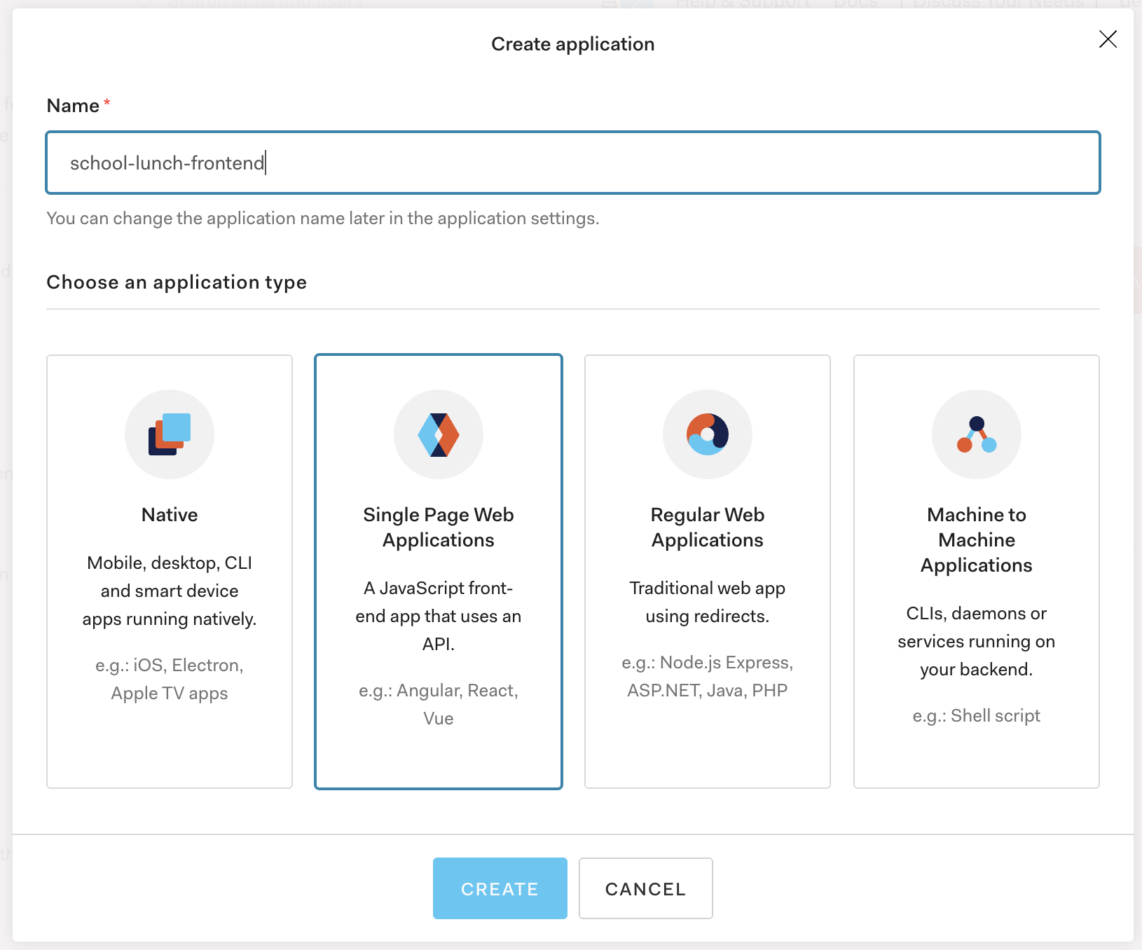create-application