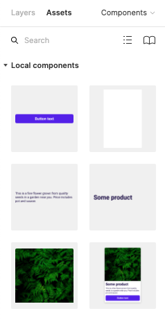 Product card assets