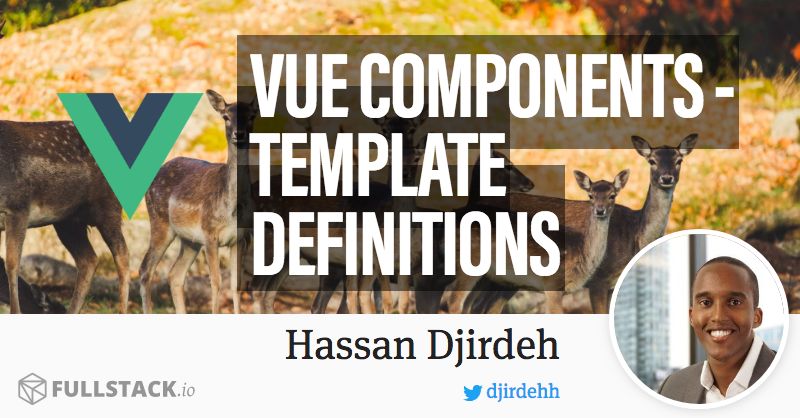 template tag vue